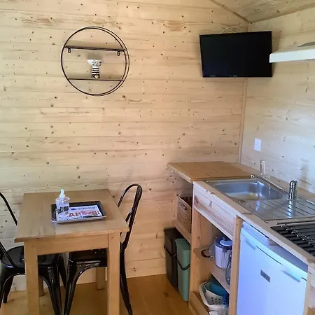 Roulotte Du Mas Capel Ferienhaus *